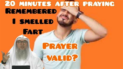 Sin tries to keep you away from prayer, but prayer is what leads you out of sin. . Is it a sin to fart while praying
